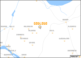 map of Godlodo