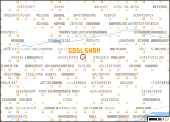 map of Godlsham