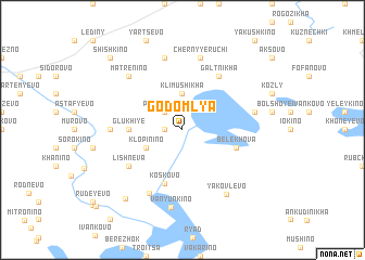 map of Godomlya