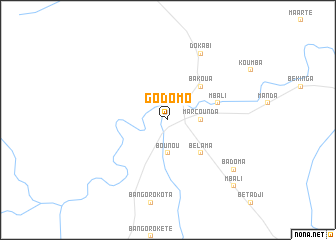 map of Godomo