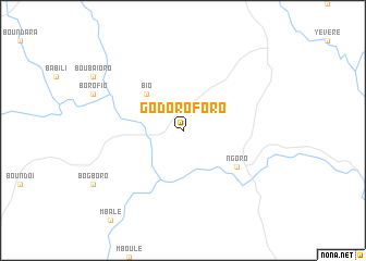 map of Godoroforo