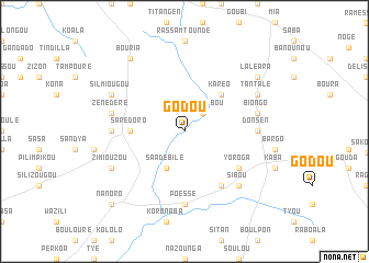 map of Godou