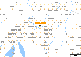 map of Godovi