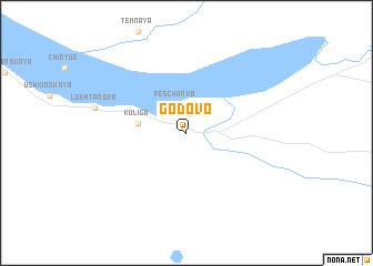 map of Godovo