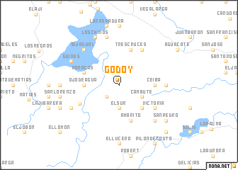 map of Godoy