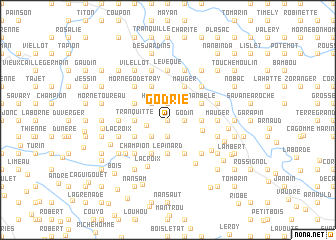 map of Godrie