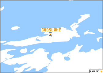 map of Gods Lake