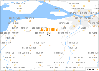 map of Godthåb