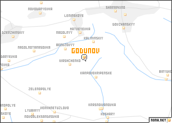 map of Godunov