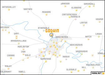 map of Godwin