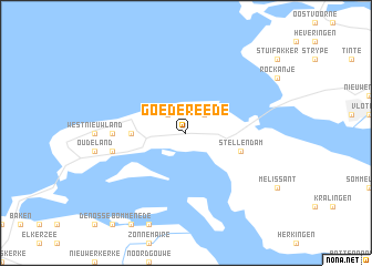 map of Goedereede