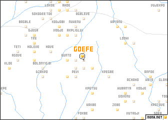 map of Goefe
