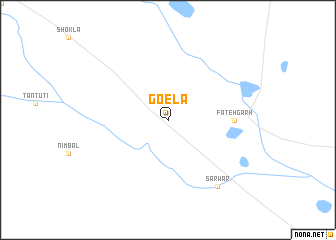 map of Goela