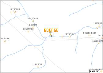 map of Goenge