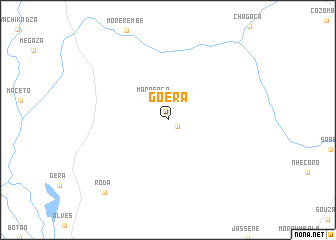 map of Goéra