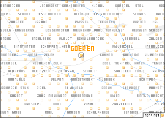 map of Goeren