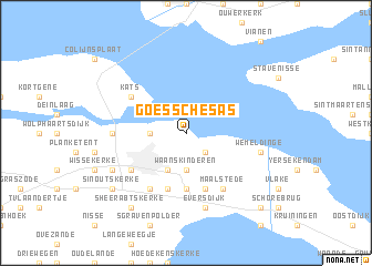 map of Goessche Sas