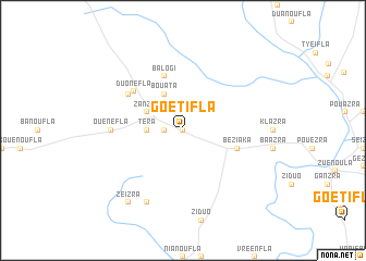 map of Goétifla