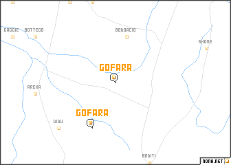 map of Gofara