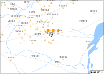 map of Gofaru