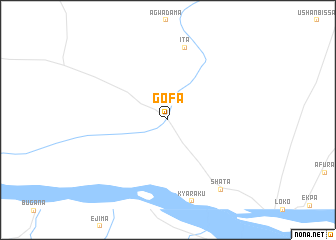 map of Gofa