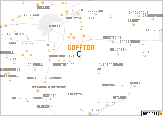 map of Goffton