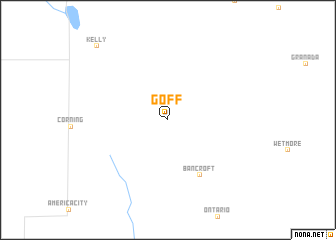 map of Goff