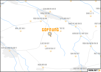 map of Gofnung