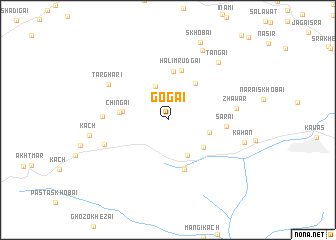 map of Gogai