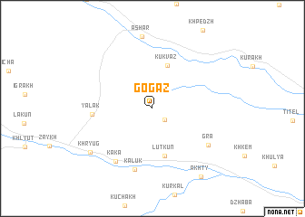 map of Gogaz