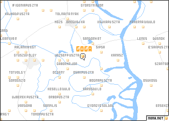 map of Góga