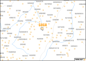 map of Goga