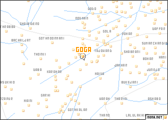 map of Goga