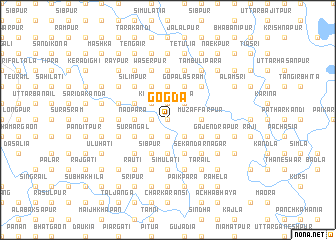 map of Gogda