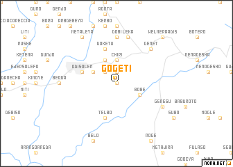 map of Gogētī