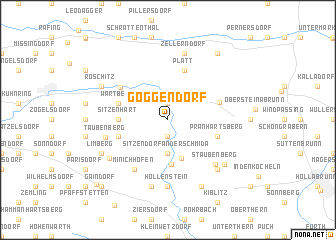 map of Goggendorf