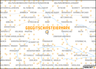 map of Goggitsch in Steiermark