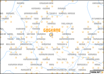 map of Gogkane