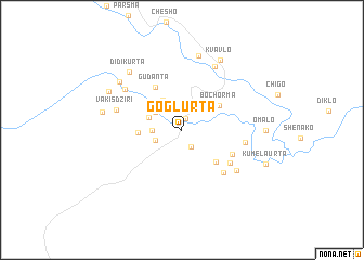 map of Goglurta