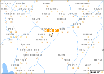 map of Gogode