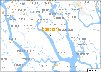 map of Gogokiri