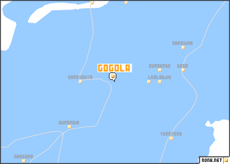 map of Gogola