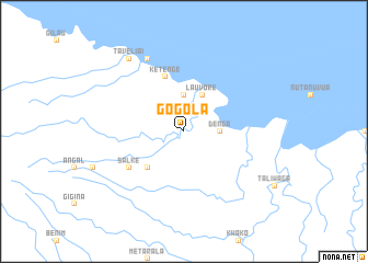 map of Gogola