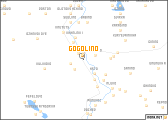 map of Gogolino