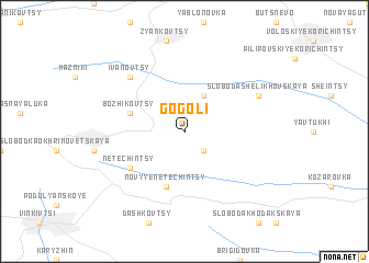 map of Gogoli