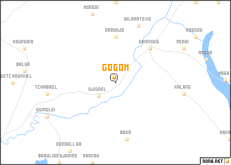 map of Gogom