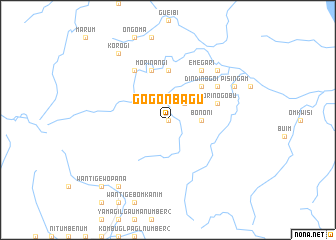 map of Gogonbagu