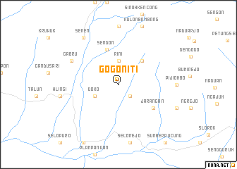 map of Gogoniti