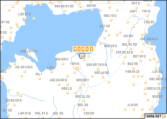 map of Gogon