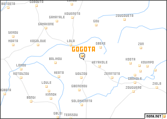 map of Gogota